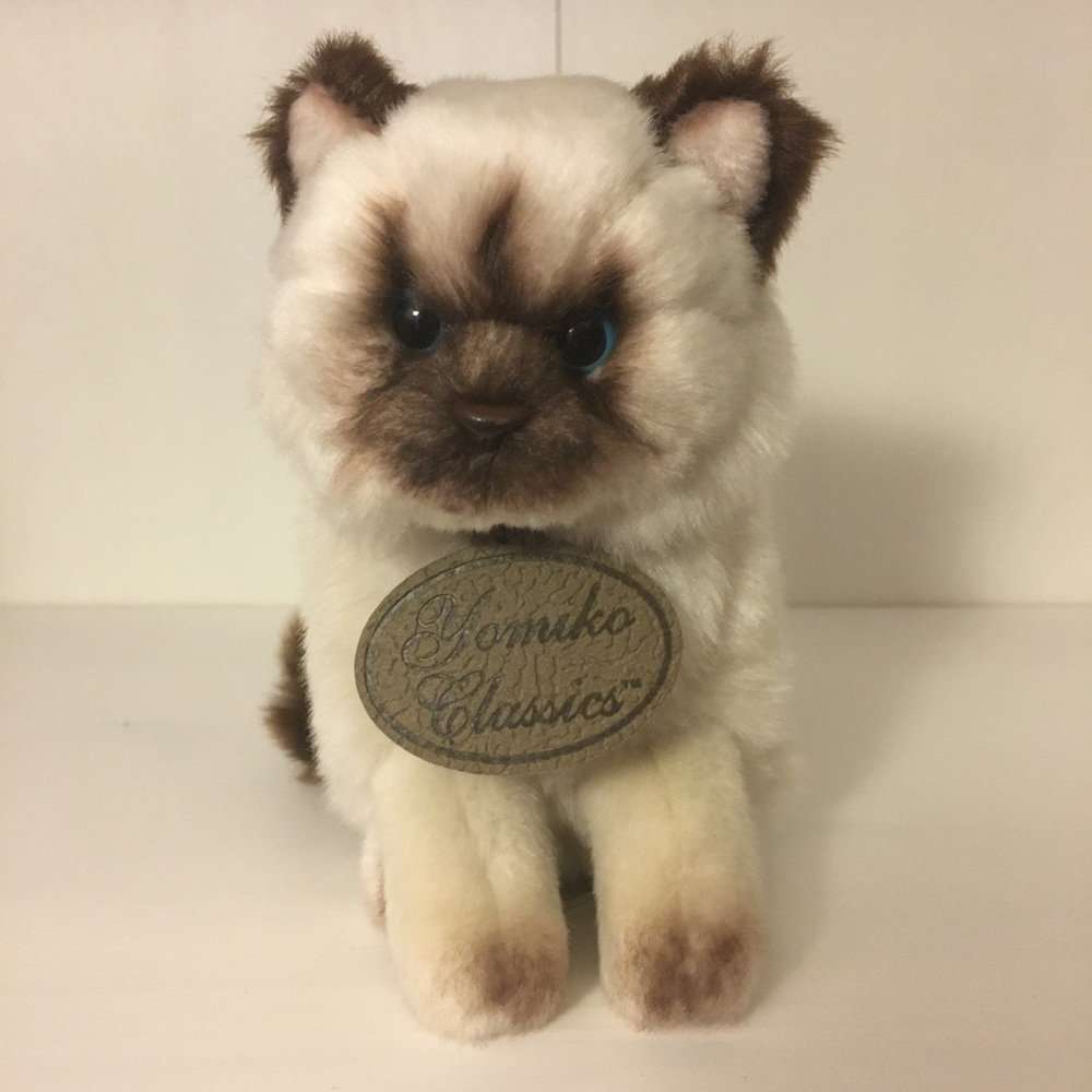 Yomiko Classics Himalayan cat stuffed animal